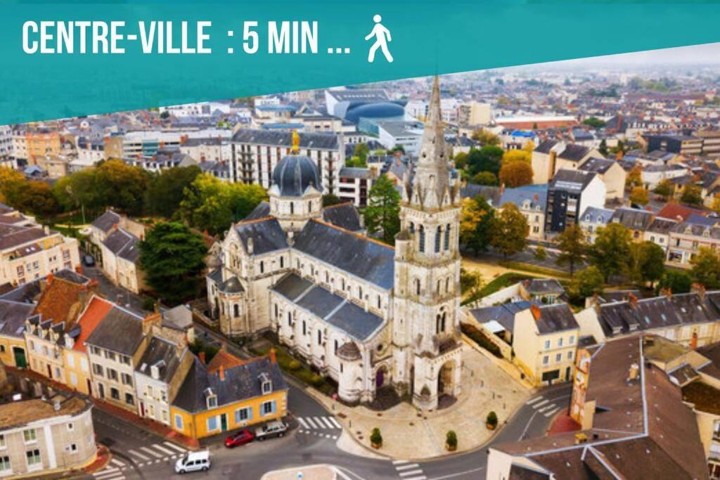 Le Petit Faubourg • Fibre • Proche Centre-Ville Chateauroux Luaran gambar
